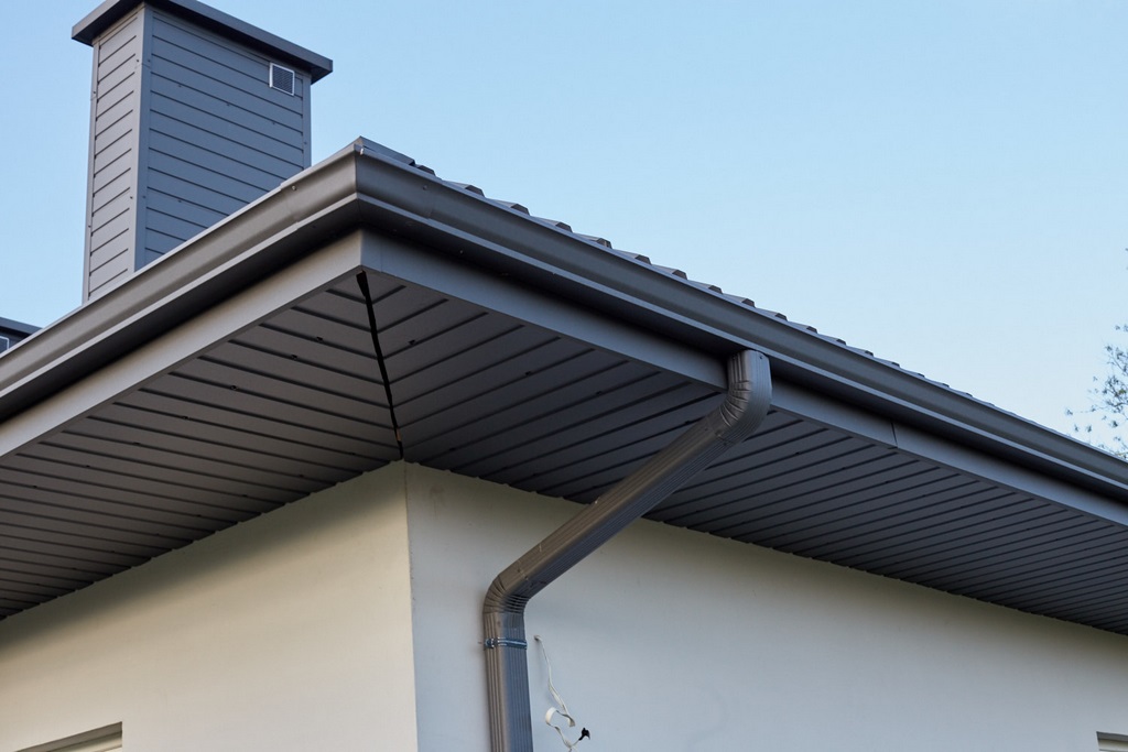 What material are gutters made of?