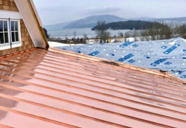 Copper roofs
