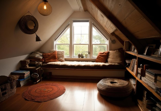 Livable Space Opportunities in a Finished Attic