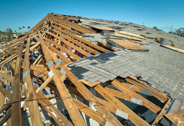 Structural roof Damage