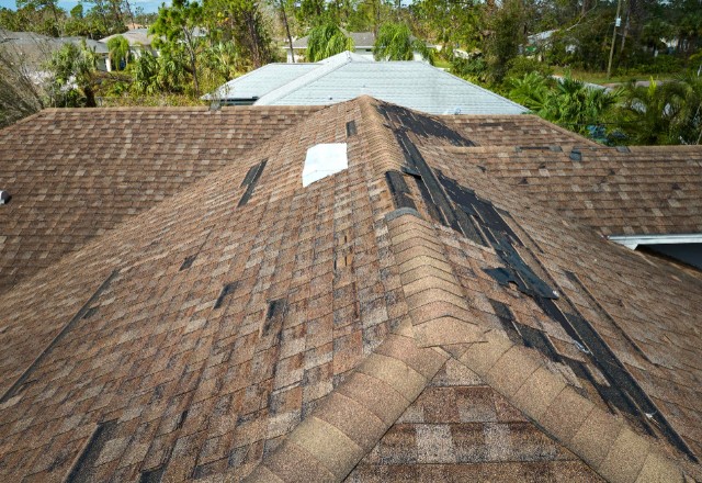 how quickly to repair blown shingles